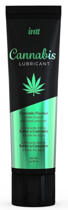 Интимный гель на водной основе Cannabis Lubricant - 100 мл. - INTT - купить с доставкой в Петропавловске-Камчатском