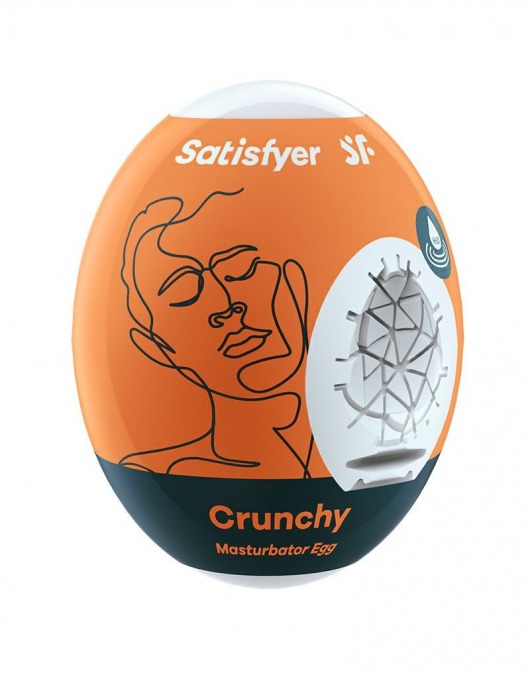 Мастурбатор-яйцо Satisfyer Crunchy Mini Masturbator - Satisfyer - в Петропавловске-Камчатском купить с доставкой