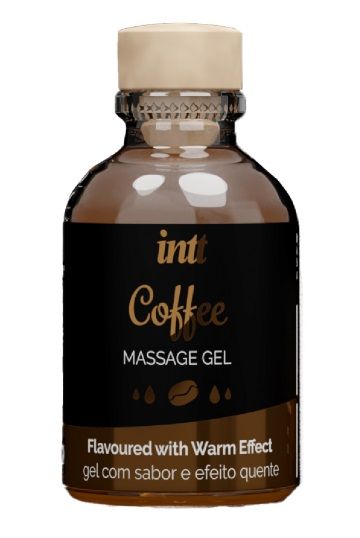 Массажный гель с согревающим эффектом Coffee - 30 мл. - INTT - купить с доставкой в Петропавловске-Камчатском