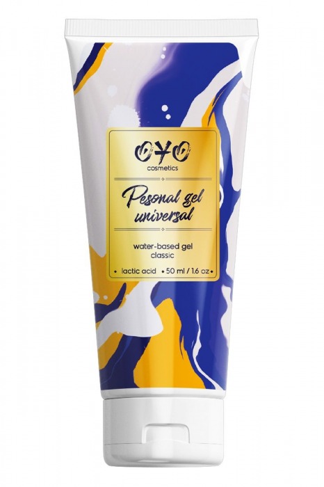 Интимная смазка на водной основе OYO Personal Gel Universal - 50 мл. - OYO - купить с доставкой в Петропавловске-Камчатском