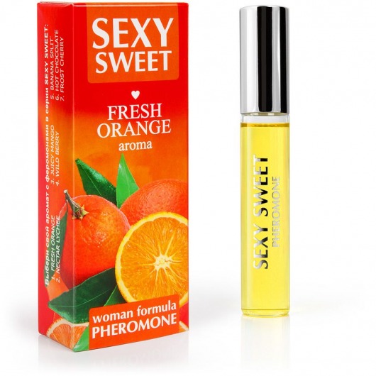 Парфюм для тела с феромонами Sexy Sweet с ароматом апельсина - 10 мл. -  - Магазин феромонов в Петропавловске-Камчатском