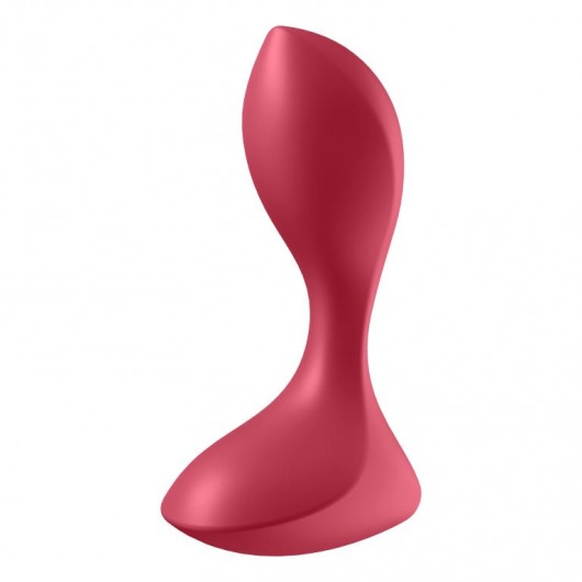 Красный вибромассажёр простаты Satisfyer Backdoor Lover - 14 см. - Satisfyer - в Петропавловске-Камчатском купить с доставкой