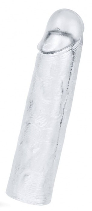 Прозрачная насадка-удлинитель Flawless Clear Penis Sleeve Add 1 - 15,5 см. - Lovetoy - в Петропавловске-Камчатском купить с доставкой