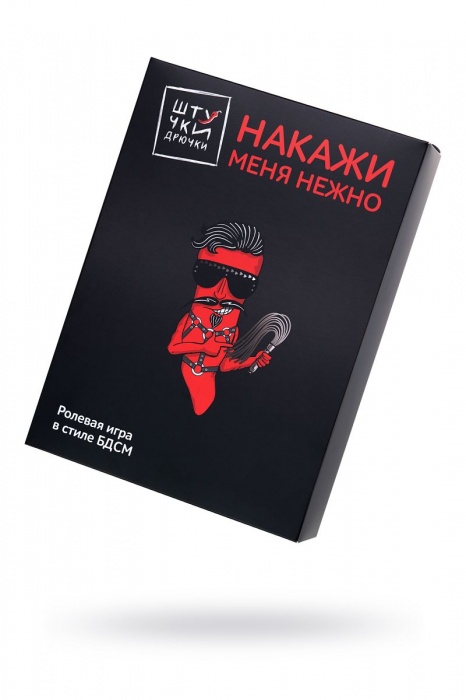 Фиолетовый набор БДСМ «Накажи меня нежно» с карточками - Штучки-дрючки - купить с доставкой в Петропавловске-Камчатском