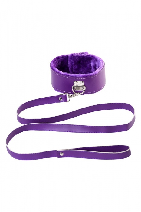 Фиолетовый набор БДСМ «Накажи меня нежно» с карточками - Штучки-дрючки - купить с доставкой в Петропавловске-Камчатском