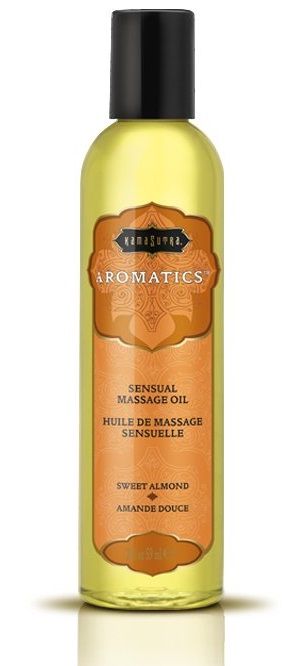 Массажное масло с миндальным ароматом Sweet Almond - 59 мл. - Kama Sutra - купить с доставкой в Петропавловске-Камчатском