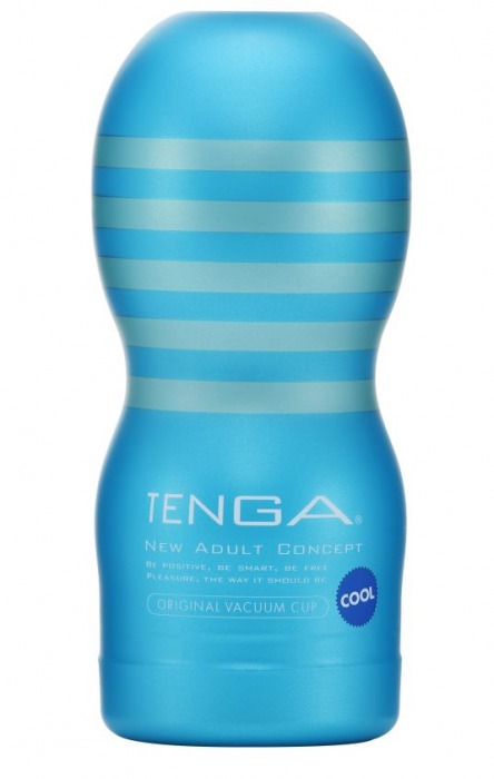 Мастурбатор с охлаждающей смазкой TENGA Original Vacuum Cup Cool - Tenga - в Петропавловске-Камчатском купить с доставкой