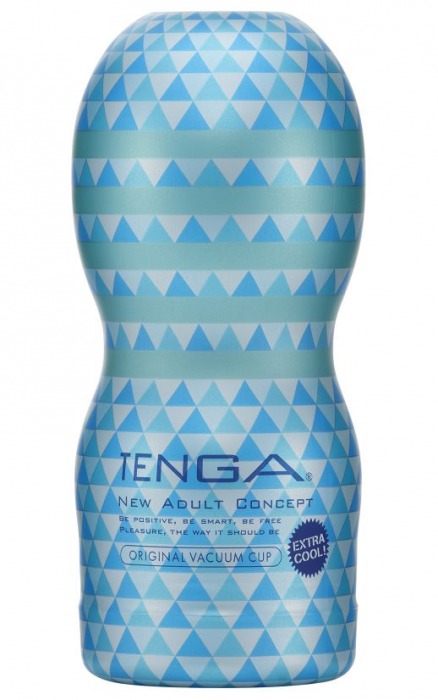 Мастурбатор с охлаждающей смазкой TENGA Original Vacuum Cup Extra Cool - Tenga - в Петропавловске-Камчатском купить с доставкой