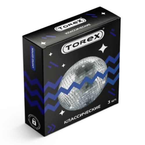 Гладкие презервативы Torex Party  Классические  - 3 шт. - Torex - купить с доставкой в Петропавловске-Камчатском