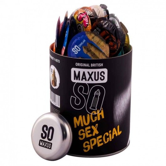 Текстурированные презервативы в кейсе MAXUS So Much Sex - 100 шт. - Maxus - купить с доставкой в Петропавловске-Камчатском