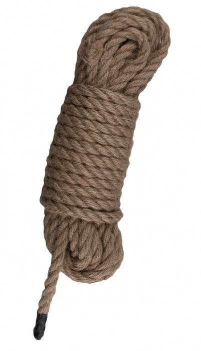 Пеньковая веревка для связывания Hemp Rope - 5 м. - Easy toys - купить с доставкой в Петропавловске-Камчатском