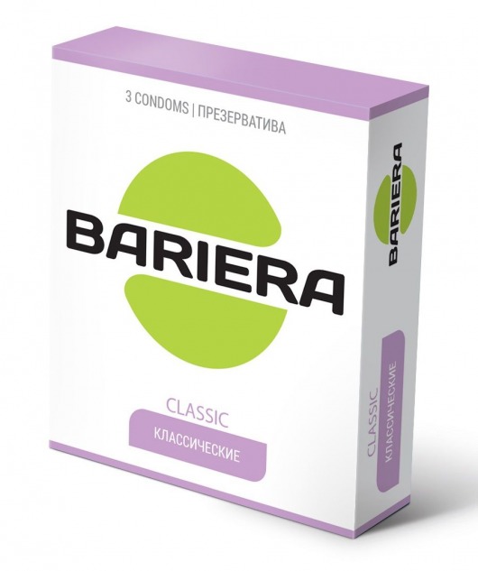 Классические презервативы Bariera Classic - 3 шт. - Bariera - купить с доставкой в Петропавловске-Камчатском