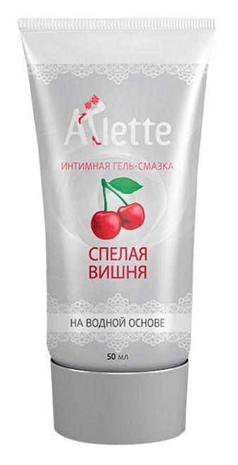 Интимная гель-смазка на водной основе Arlette  Спелая вишня  - 50 мл. - Arlette - купить с доставкой в Петропавловске-Камчатском