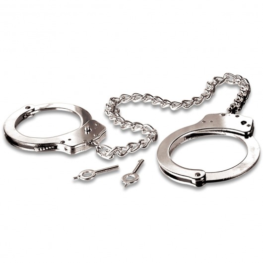 Металлические наручники Metal Leg Cuffs - Pipedream - купить с доставкой в Петропавловске-Камчатском