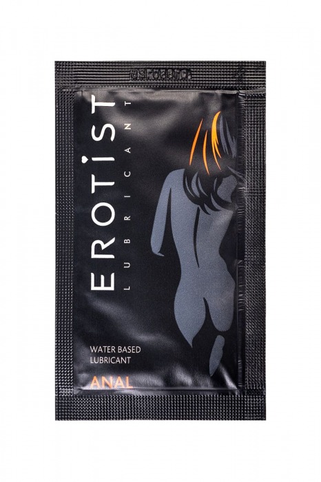 Пробник лубриканта на водной основе Erotist Anal - 4 мл. - Erotist Lubricants - купить с доставкой в Петропавловске-Камчатском