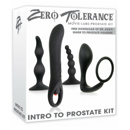 Набор стимуляторов простаты Intro To Prostate Kit - Zero Tolerance - в Петропавловске-Камчатском купить с доставкой