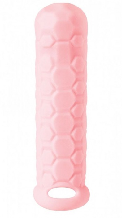 Розовый фаллоудлинитель Homme Long - 15,5 см. - Lola Games - в Петропавловске-Камчатском купить с доставкой