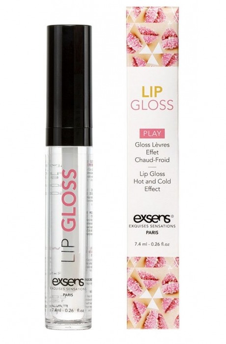 Блеск для губ Lip Gloss Strawberry с ароматом клубники - 7 мл. - Exsens - купить с доставкой в Петропавловске-Камчатском
