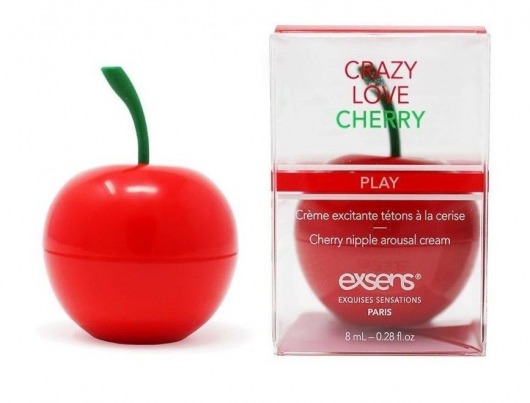 Крем для стимуляции сосков Crazy Love Cherry - 8 мл. - Exsens - купить с доставкой в Петропавловске-Камчатском