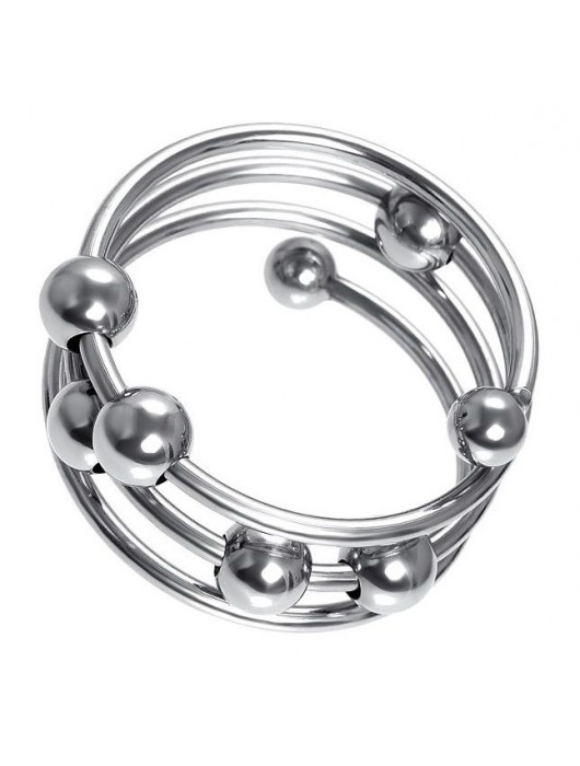 Большое металлическое кольцо под головку пениса - ToyFa - купить с доставкой в Петропавловске-Камчатском