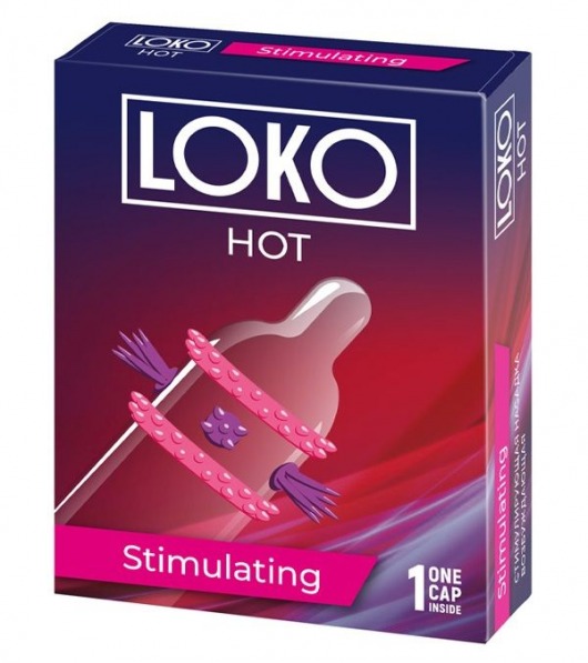 Стимулирующая насадка на пенис LOKO HOT с возбуждающим эффектом - Sitabella - в Петропавловске-Камчатском купить с доставкой