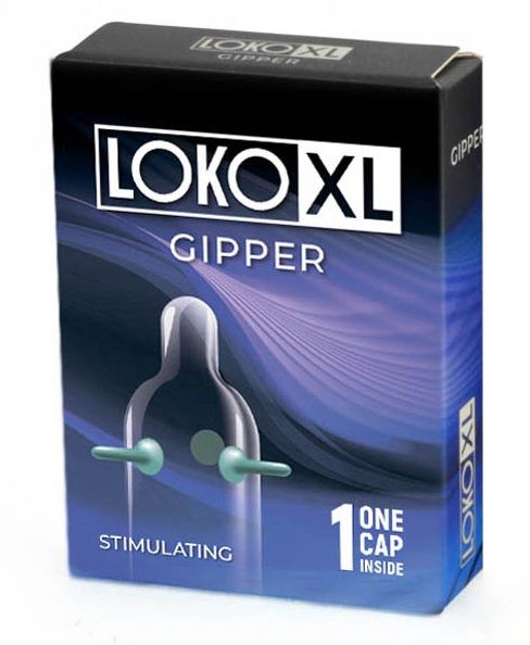 Стимулирующая насадка на пенис LOKO XL GIPPER - Sitabella - в Петропавловске-Камчатском купить с доставкой