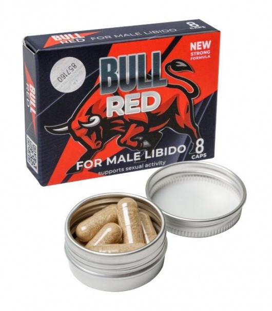 Пищевой концентрат для мужчин BULL RED - 8 капсул - Sitabella - купить с доставкой в Петропавловске-Камчатском