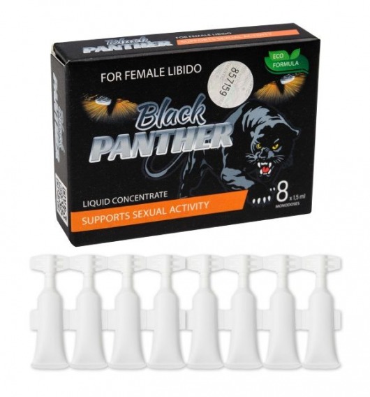 Пищевой концентрат для женщин BLACK PANTER - 8 монодоз (по 1,5 мл.) - Sitabella - купить с доставкой в Петропавловске-Камчатском