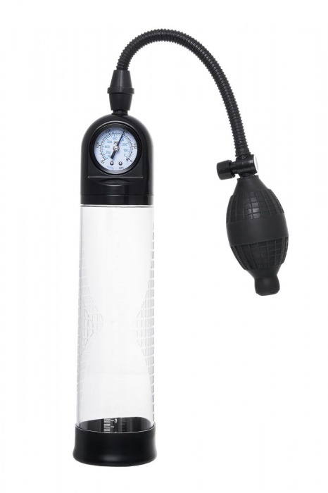 Прозрачная механическая помпа Roald с манометром - Sexus - в Петропавловске-Камчатском купить с доставкой