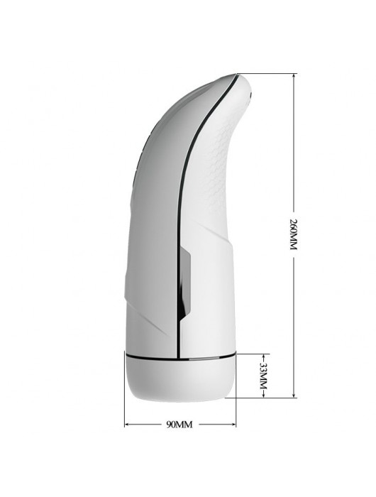 Вибромастурбатор Marissa с функцией нагрева и подвижным язычком - Baile - в Петропавловске-Камчатском купить с доставкой