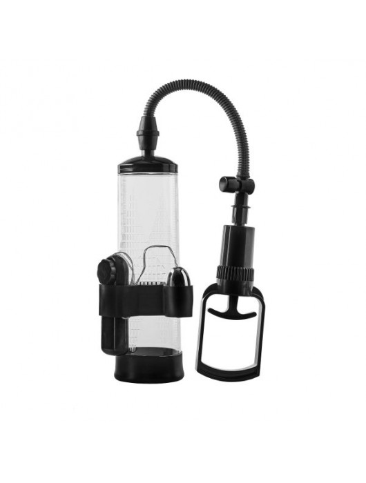 Прозрачная вакуумная помпа с вибрацией Vibrating Penis Pump - Dream Toys - в Петропавловске-Камчатском купить с доставкой