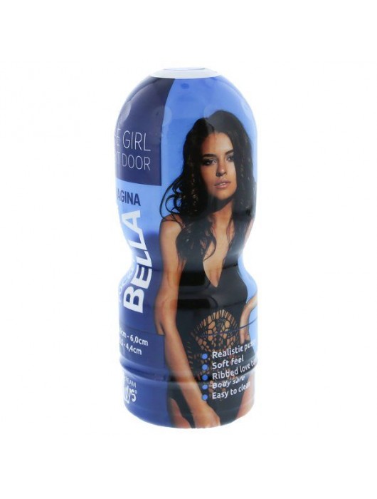 Телесный мастурбатор-вагина в тубе Bella - Dream Toys - в Петропавловске-Камчатском купить с доставкой