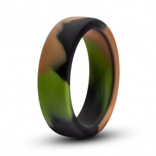 Эрекционное кольцо камуфляжной расцветки Silicone Camo Cock Ring - Blush Novelties - в Петропавловске-Камчатском купить с доставкой