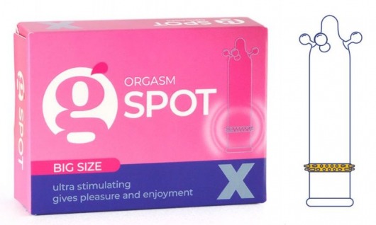 Стимулирующая насадка G-Spot X Big size - Sitabella - купить с доставкой в Петропавловске-Камчатском