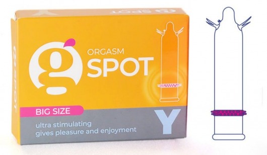 Стимулирующая насадка G-Spot Y Big size - Sitabella - купить с доставкой в Петропавловске-Камчатском
