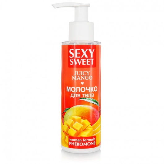 Молочко для тела с феромонами и ароматом манго Sexy Sweet Juicy Mango - 150 гр. -  - Магазин феромонов в Петропавловске-Камчатском