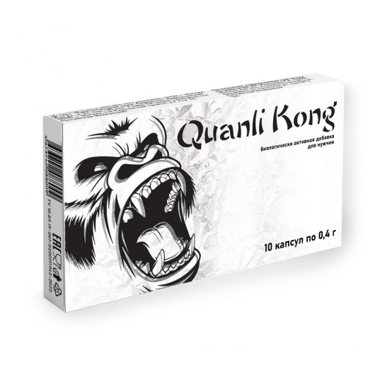 БАД для мужчин Quanli Kong - 10 капсул (400 мг.) - Quanli Kong - купить с доставкой в Петропавловске-Камчатском