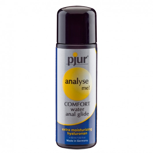 Анальный лубрикант pjur ANALYSE ME Comfort Water Anal Glide - 30 мл. - Pjur - купить с доставкой в Петропавловске-Камчатском