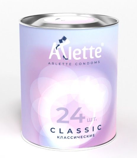 Классические презервативы Arlette Classic - 24 шт. - Arlette - купить с доставкой в Петропавловске-Камчатском
