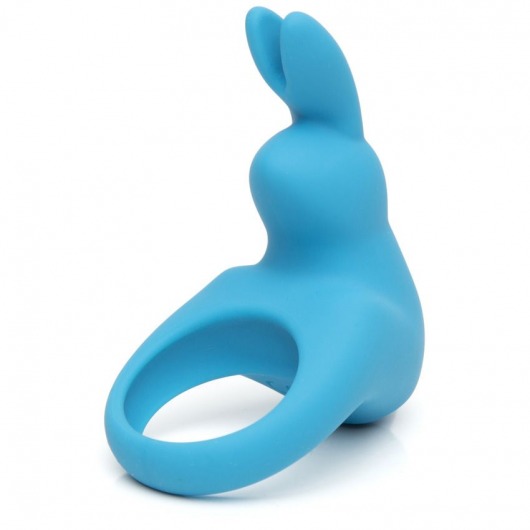 Голубое эрекционное виброкольцо Happy Rabbit Rechargeable Rabbit Cock Ring - Happy Rabbit - в Петропавловске-Камчатском купить с доставкой