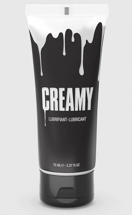 Смазка на водной основе Creamy с консистенцией спермы - 70 мл. - Strap-on-me - купить с доставкой в Петропавловске-Камчатском