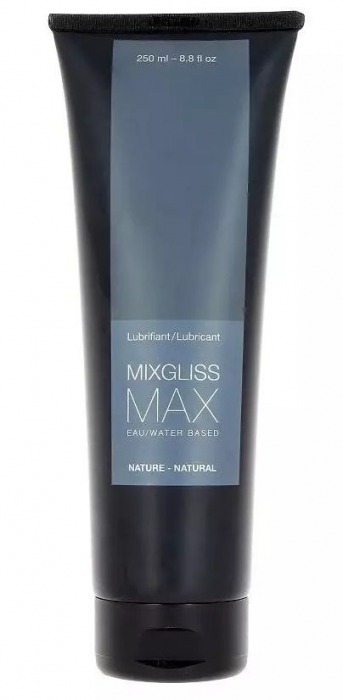 Смазка на водной основе Mixgliss Max - 250 мл. - Mixgliss - купить с доставкой в Петропавловске-Камчатском