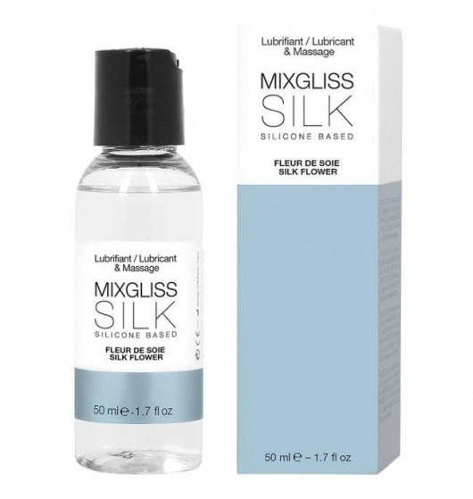 Смазка на силиконовой основе Mixgliss Silk - 50 мл. - Mixgliss - купить с доставкой в Петропавловске-Камчатском