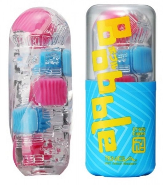 Мастурбатор Tenga Bobble Crazy Cubes - Tenga - в Петропавловске-Камчатском купить с доставкой