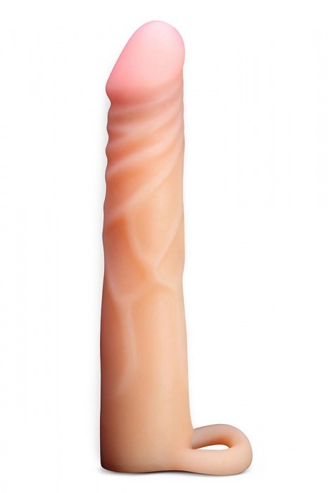 Телесная насадка на пенис Cock Xtender - 17,7 см. - Blush Novelties - в Петропавловске-Камчатском купить с доставкой