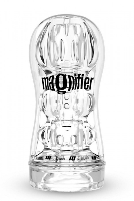 Прозрачный мастурбатор Soft and Wet Magnifier - Blush Novelties - в Петропавловске-Камчатском купить с доставкой