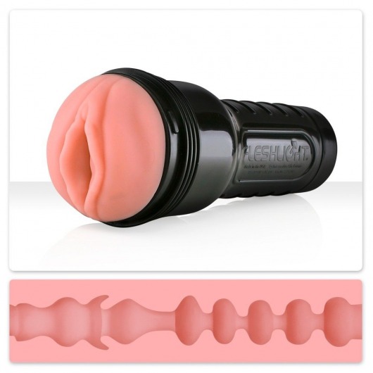 Мастурбатор-вагина Fleshlight - Pink Lady Mini-Lotus - Fleshlight - в Петропавловске-Камчатском купить с доставкой