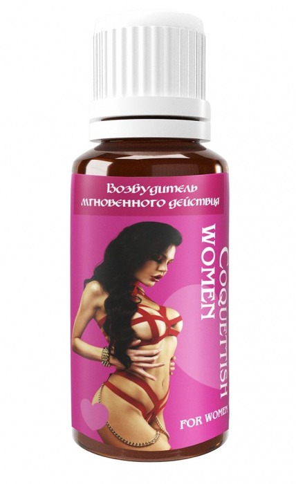 Возбудитель мгновенного действия Coquettish Women - 30 мл. - Миагра - купить с доставкой в Петропавловске-Камчатском