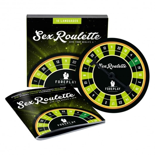 Настольная игра-рулетка Sex Roulette Foreplay - Tease&Please - купить с доставкой в Петропавловске-Камчатском