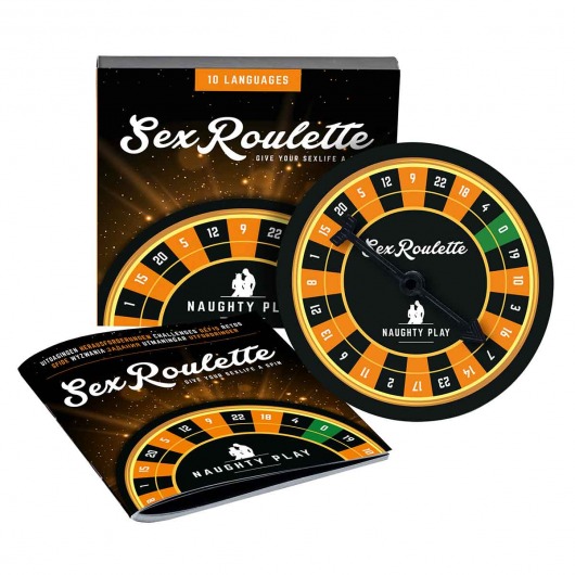 Настольная игра-рулетка Sex Roulette Naughty Play - Tease&Please - купить с доставкой в Петропавловске-Камчатском